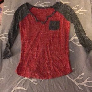 A half-sleeve t shirt